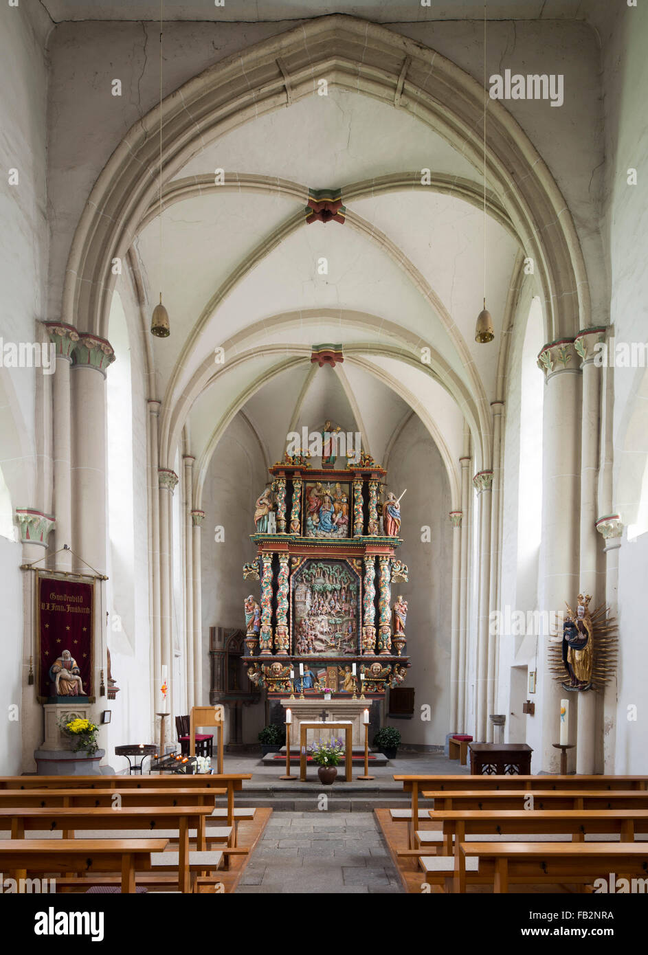Fraukirch bei Thür, Wallfahrtskirche Foto Stock