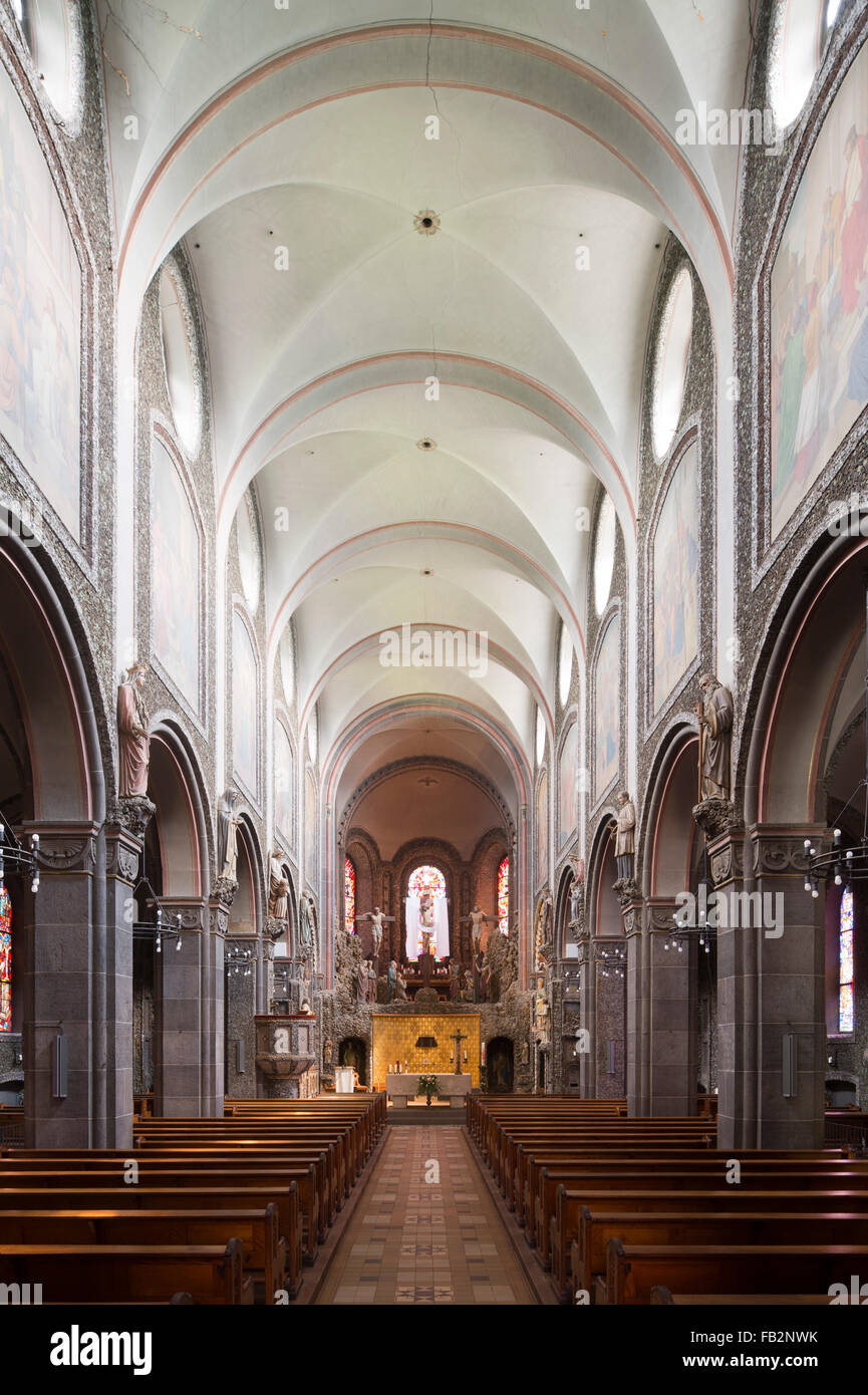 Koblenz-Arenberg, Passionsgarten Pfarrer-Kraus-Anlagen Foto Stock
