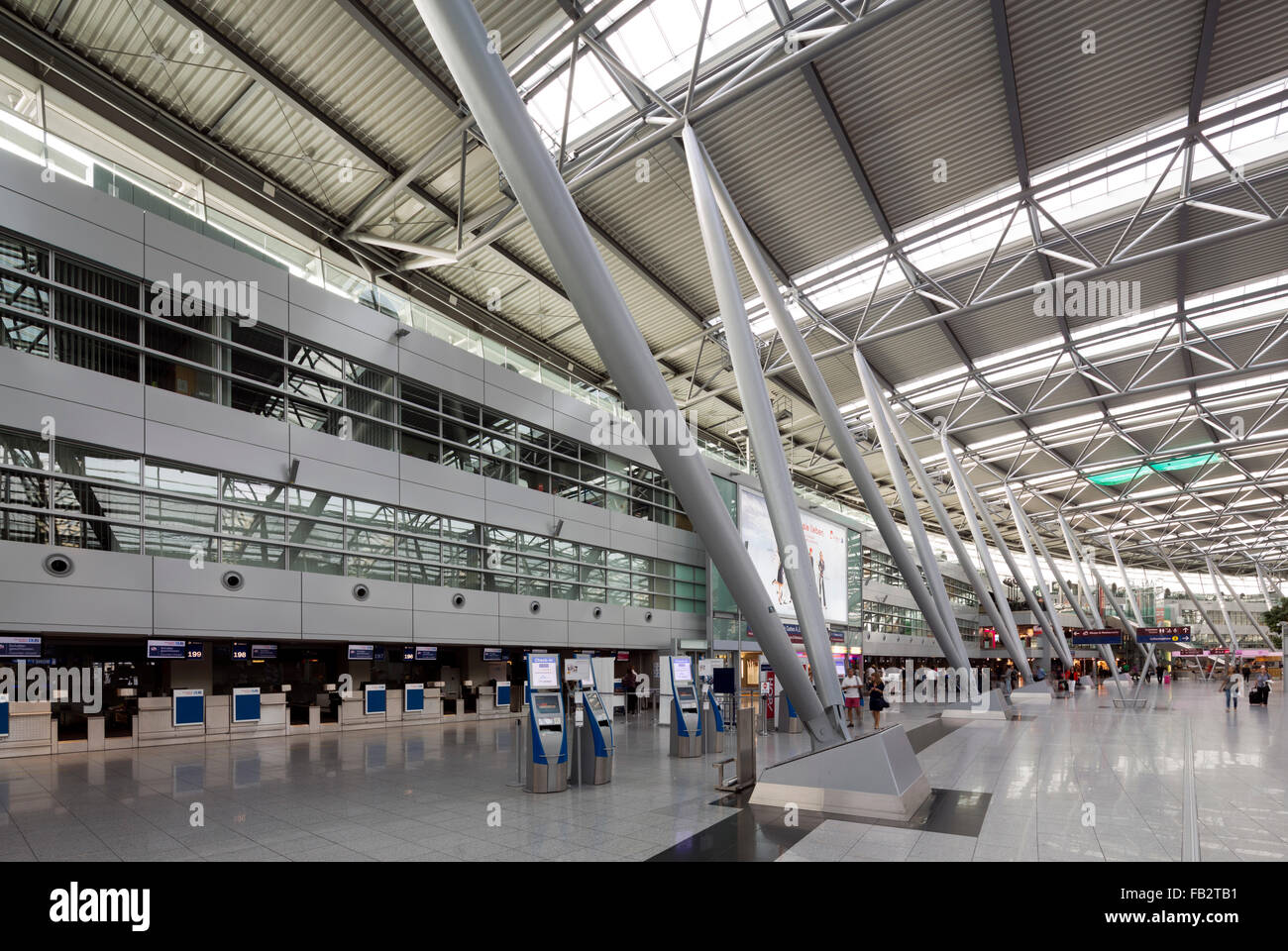 Düsseldorf, Flughafen Foto Stock