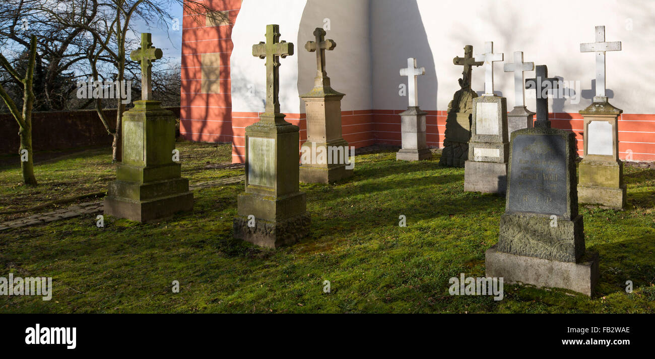 Meckenheim-Lüftelberg, Dorfkirche San Petrus Foto Stock