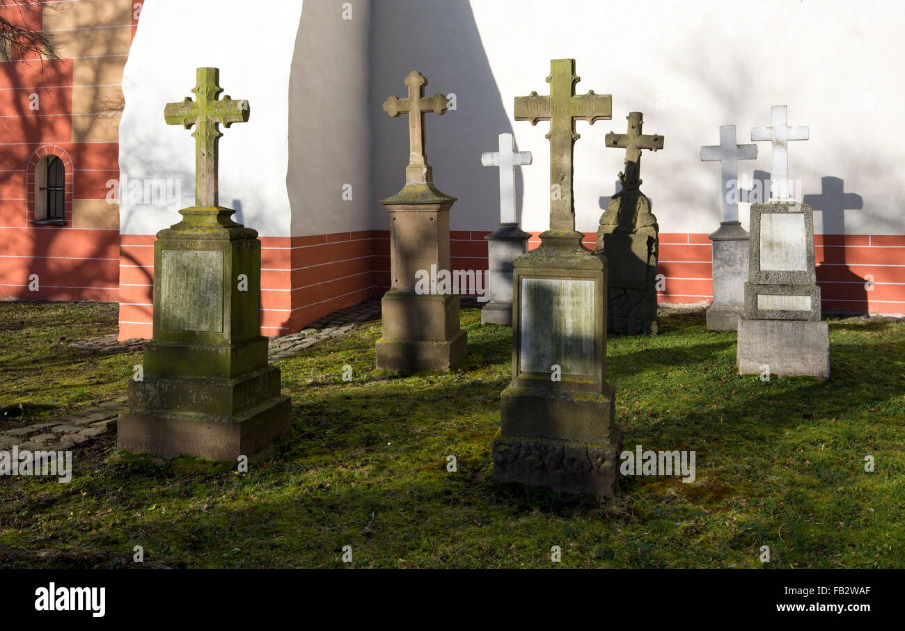 Meckenheim-Lüftelberg, Dorfkirche San Petrus Foto Stock