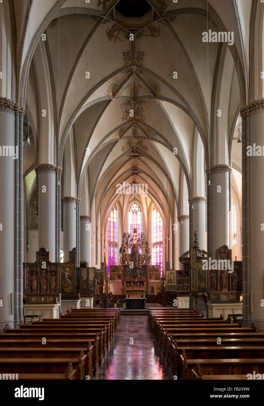 Kalkar, San alla Nicolaikirche Foto Stock