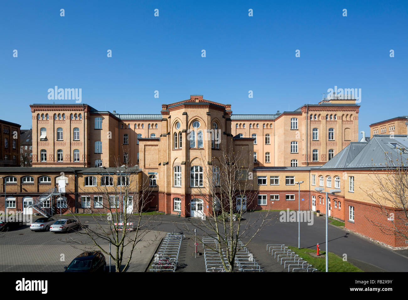 Düsseldorf, Heinrich-Heine-Universität, Uni-Klinik, Universitätsklinikum Foto Stock