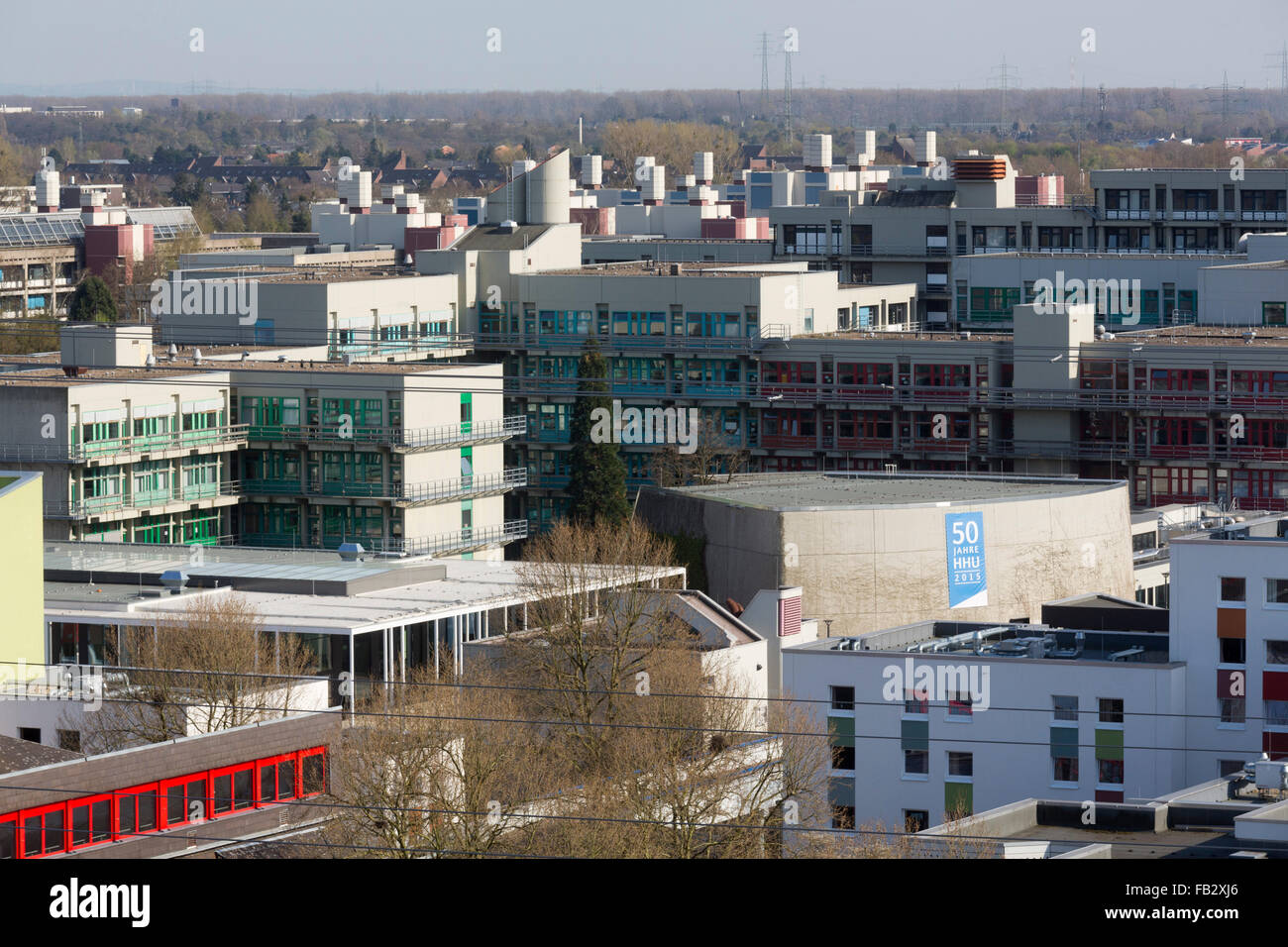 Düsseldorf, Heinrich-Heine-Universität Foto Stock