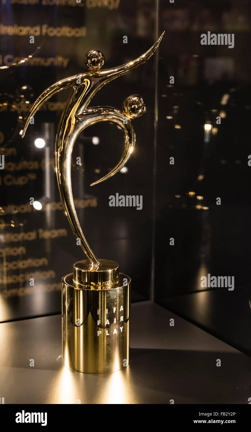 FIFA Fair Play Award' Trophy. Foto Stock