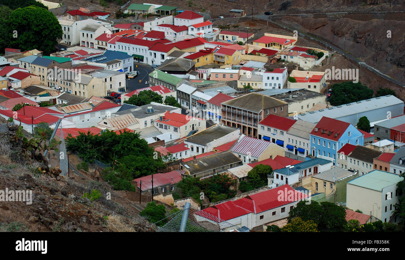 Jamestown - St Helena Island - Sud Atlantico Foto Stock