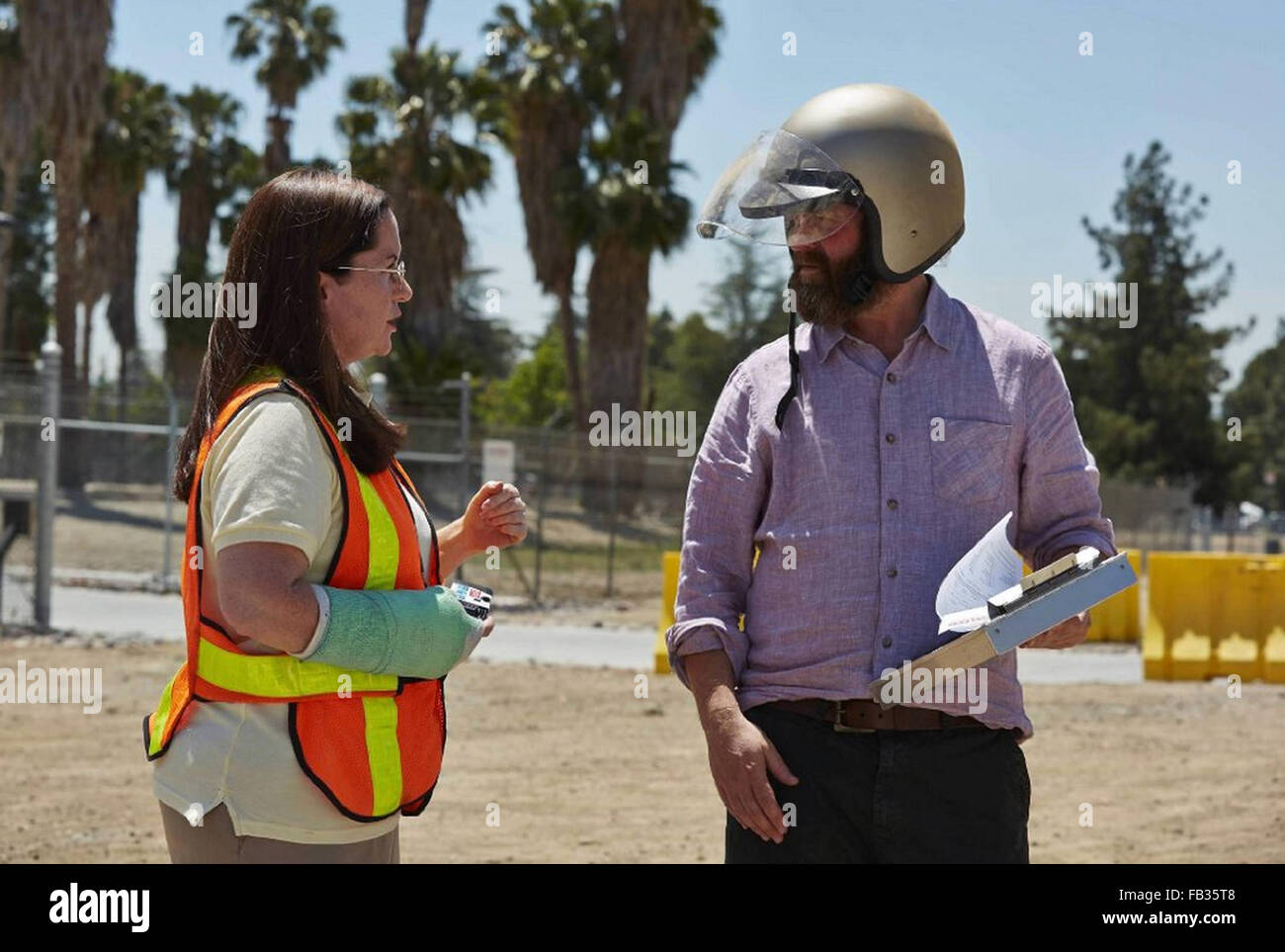 Cestelli 2015 reti FX serie tv con Martha Kelly e Zach Galifianakis Foto Stock