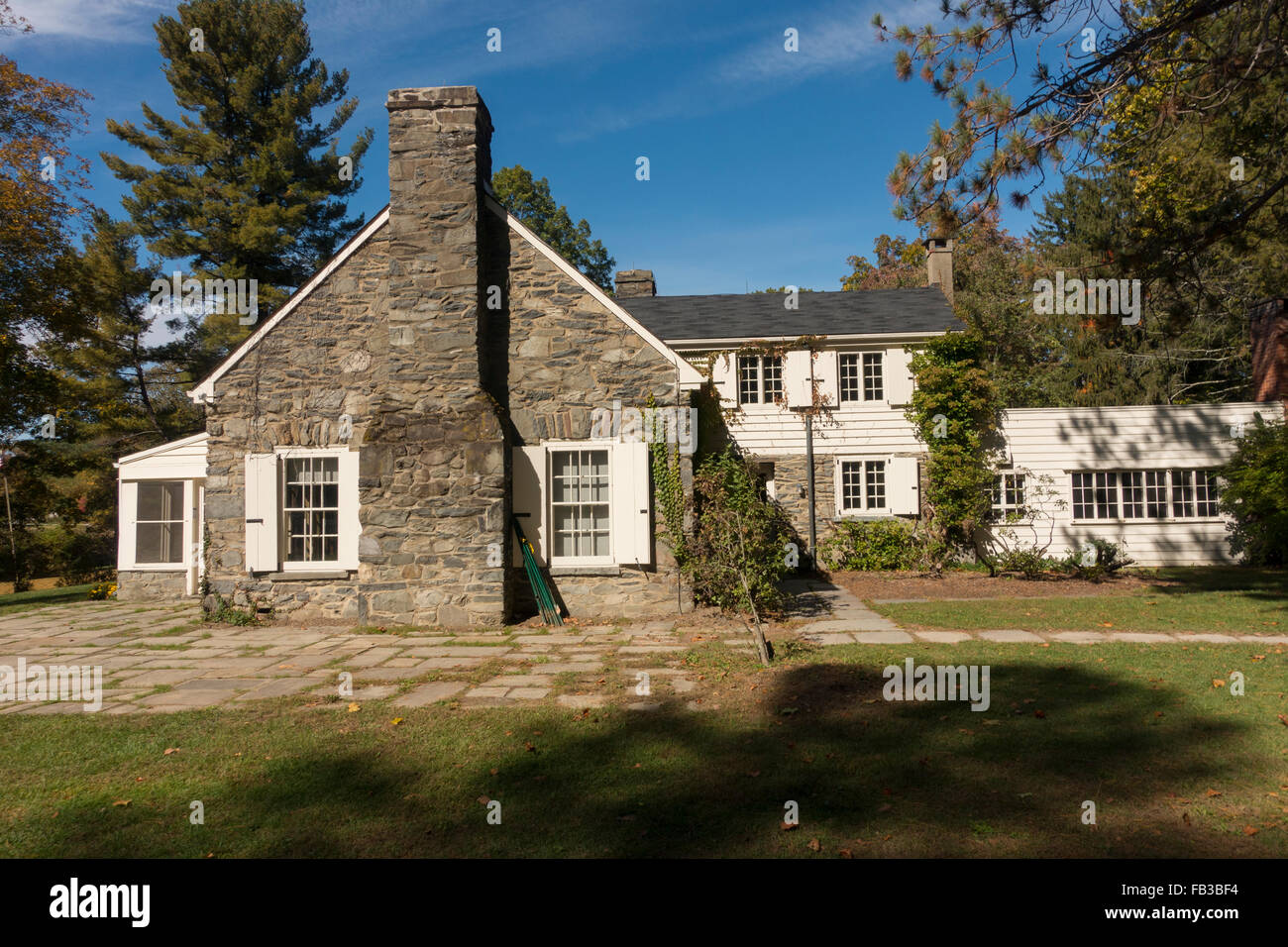 Eleanor Roosevelt Val-Kill sito storico del museo di NY Foto Stock