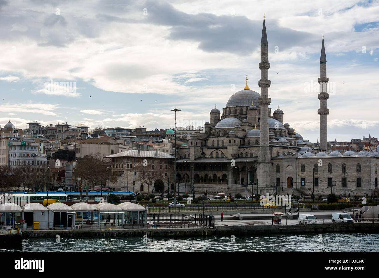 Nuova moschea di Istanbul Foto Stock