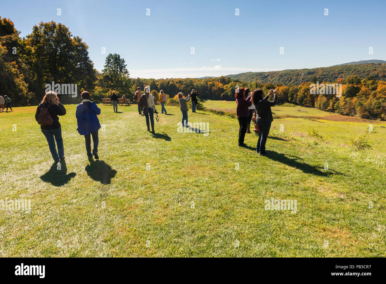 Franklin D Roosevelt Presidential Library and Museum Foto Stock