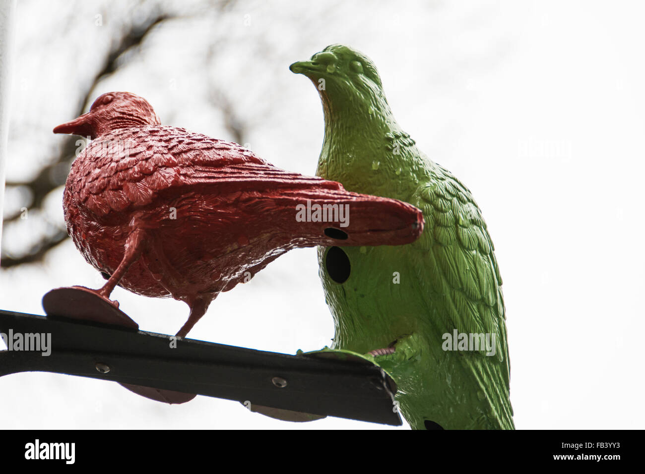 "Gregge" - un arte di installazione in Soho Square, Londra, artista Patrick Murphy. Foto Stock