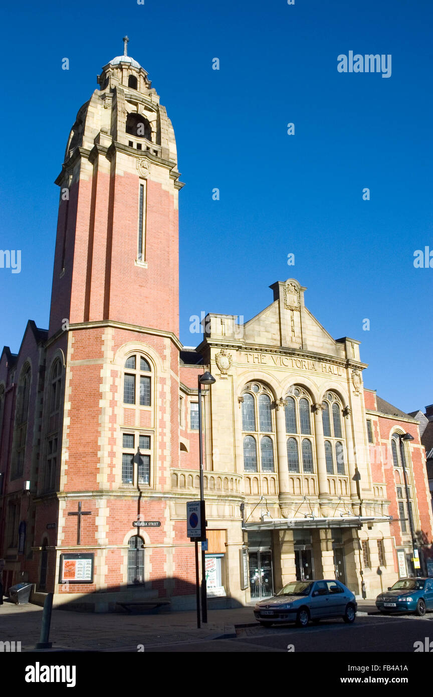 La Victoria Hall di Norfolk Street, Sheffield South Yorkshire, Regno Unito . Europa Foto Stock