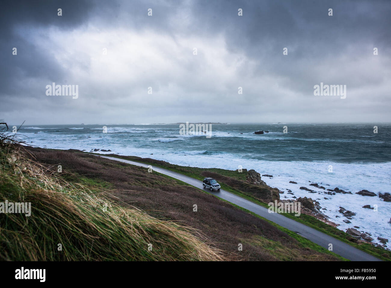 Alderney, Isole del Canale Foto Stock