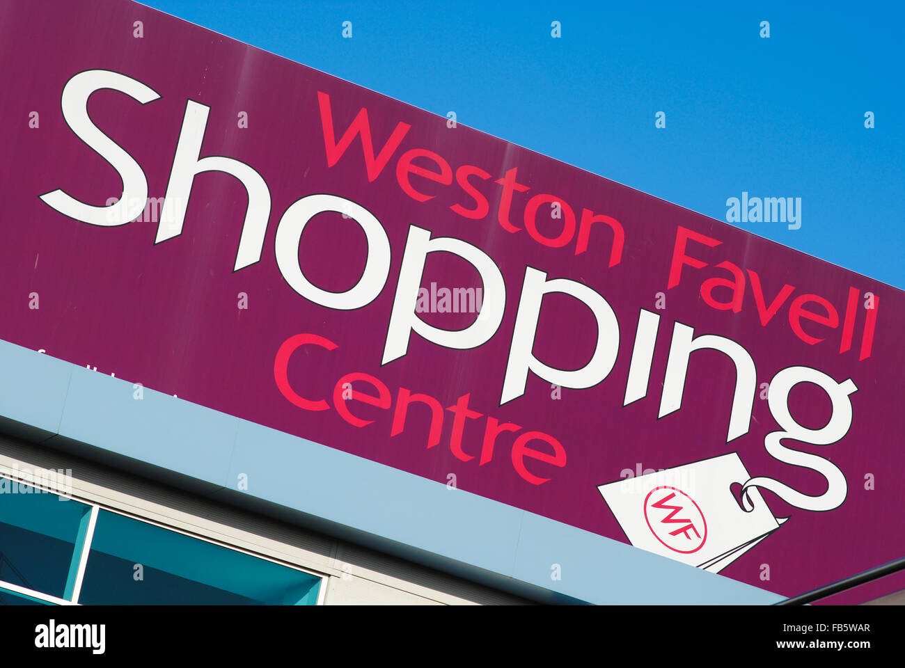 Weston Favell Shopping Center a Northampton Foto Stock