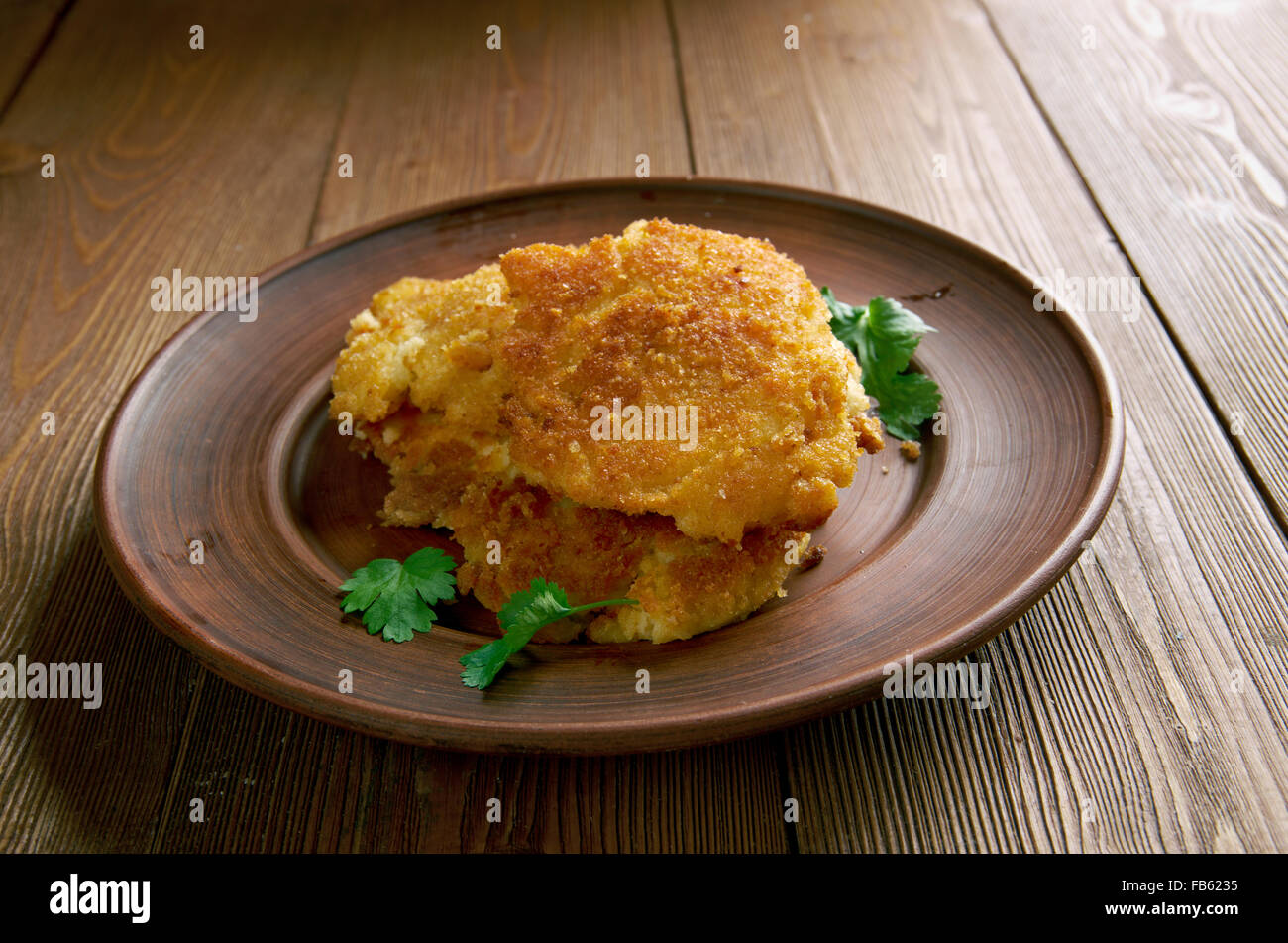 Ustipci fritte palline di pasta popolare in Bosnia e Erzegovina, Croazia, Macedonia, Serbia e Sloveni. Foto Stock