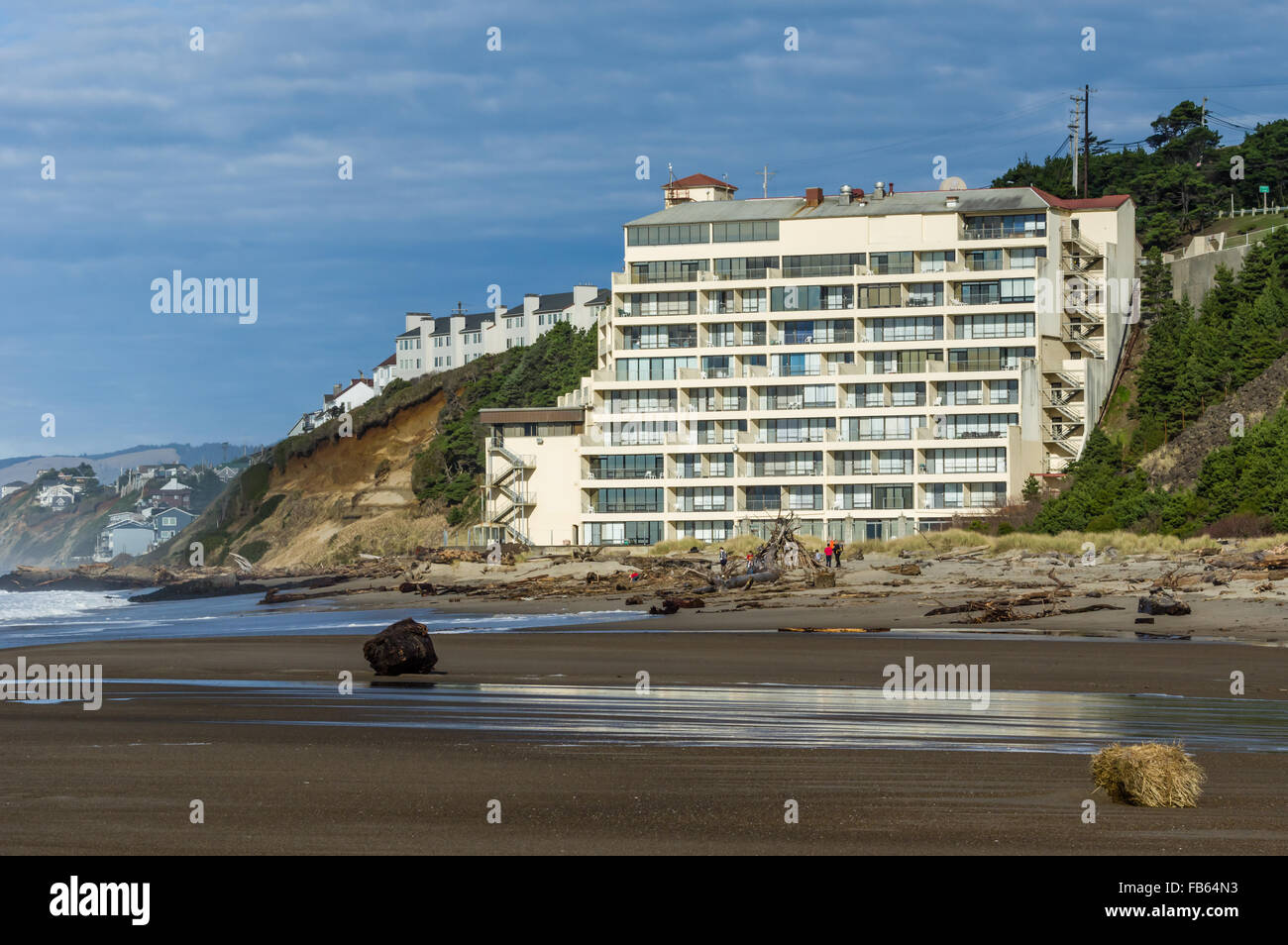 The Inn at Spagnolo a capo di un resort hotel in Lincoln City, Oregon, Stati Uniti d'America Foto Stock