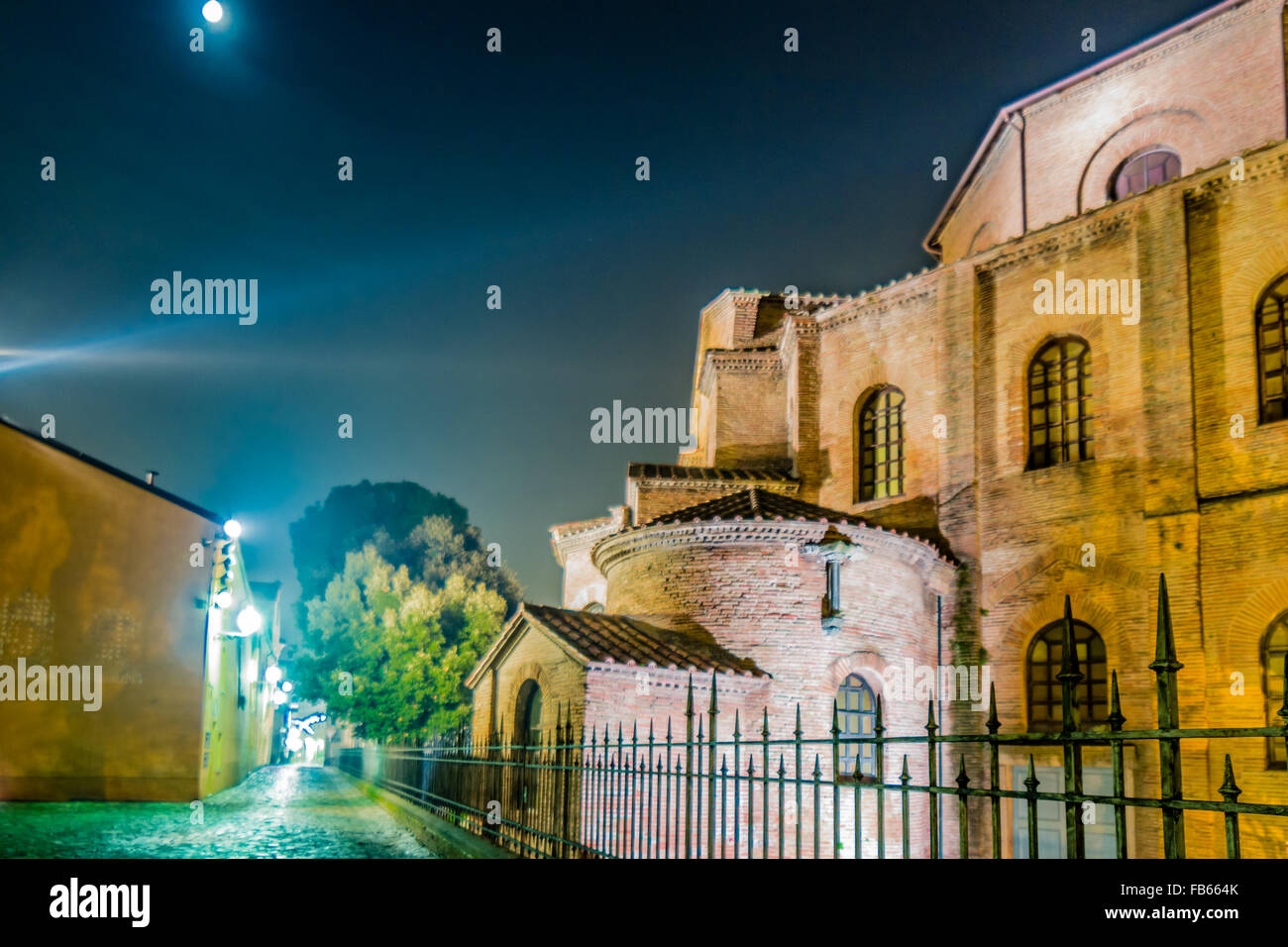 Basilica di San Vitale a Ravenna, Italia Foto Stock