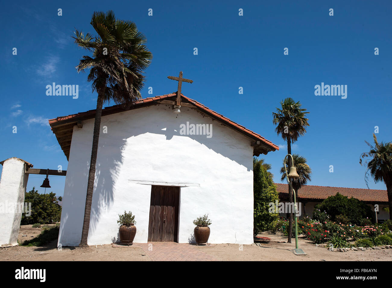 La missione di Nuestra Senora de la Soledad, Soledad, California, Stati Uniti d'America Foto Stock