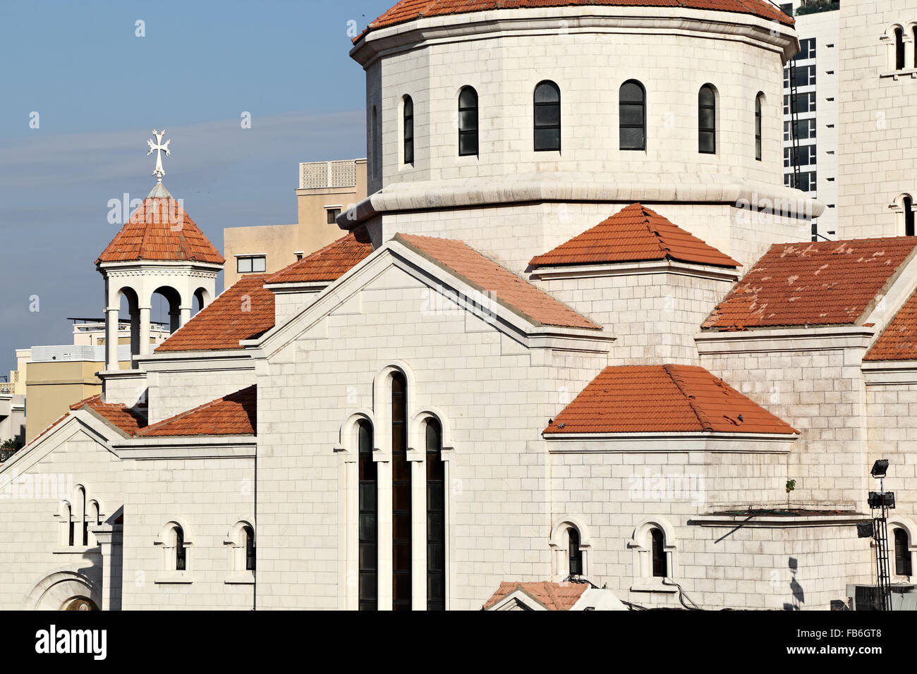 Chiesa, Beirut Foto Stock