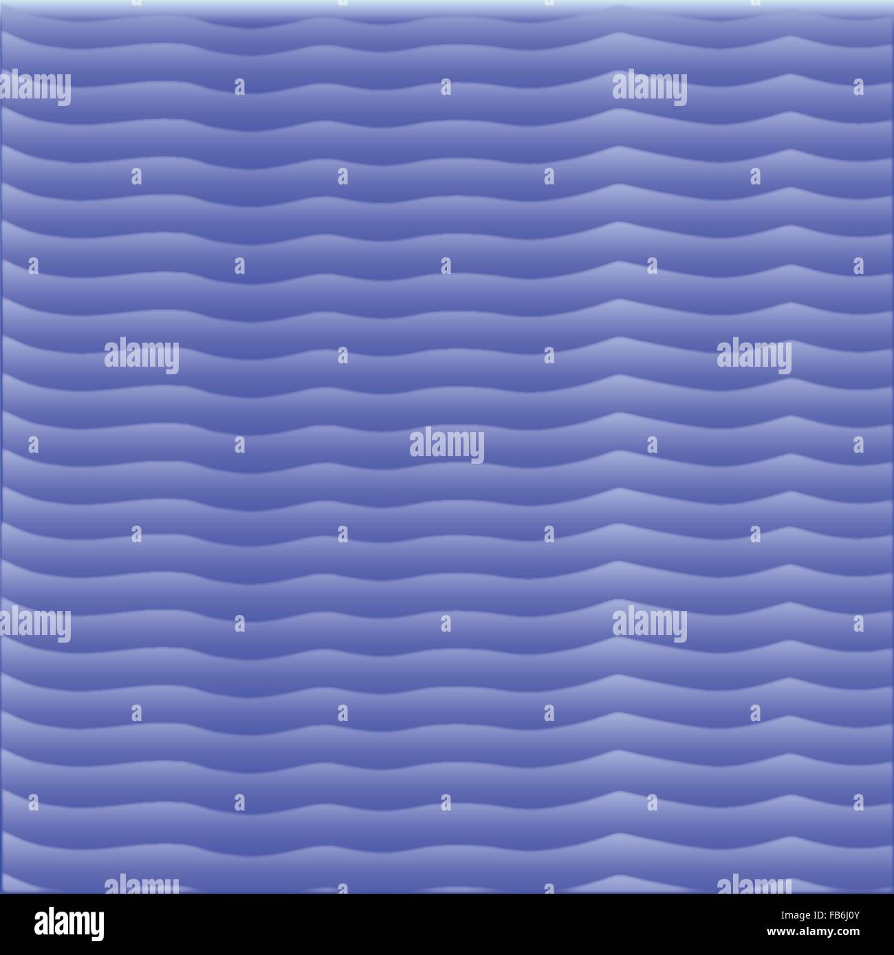Un astratto blu onda acqua increspature sfondo Illustrazione Vettoriale