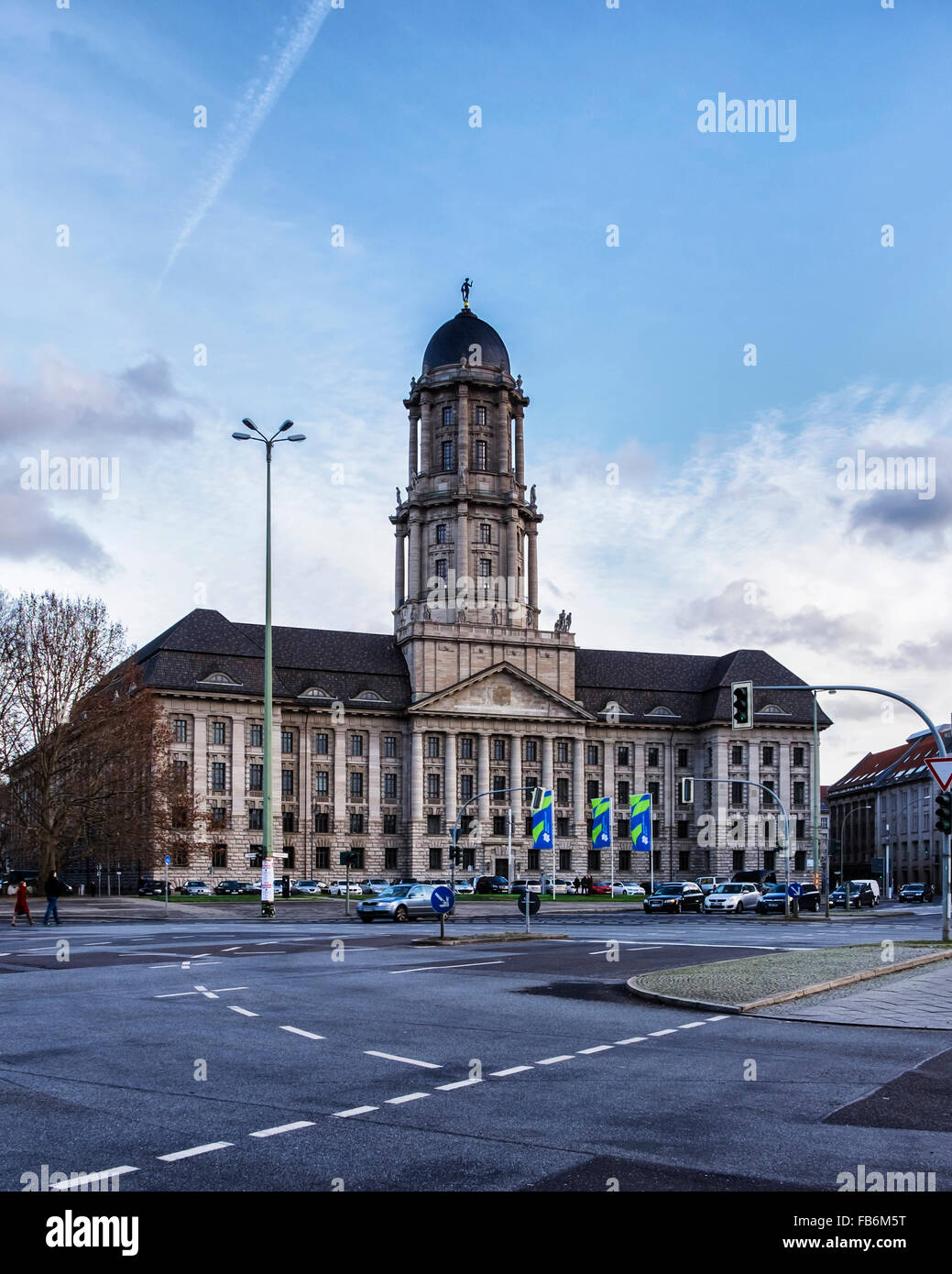 Berlino Altes Stadthaus, Vecchio Municipio è un ex edificio amministrativo ora utilizzato dal Senato Foto Stock