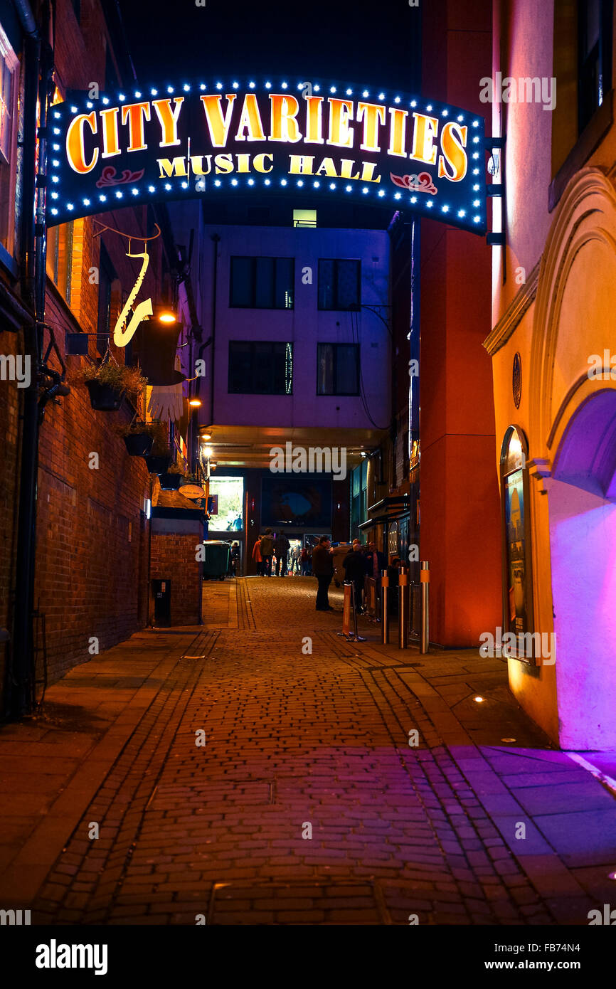 Leeds City varietà Foto Stock