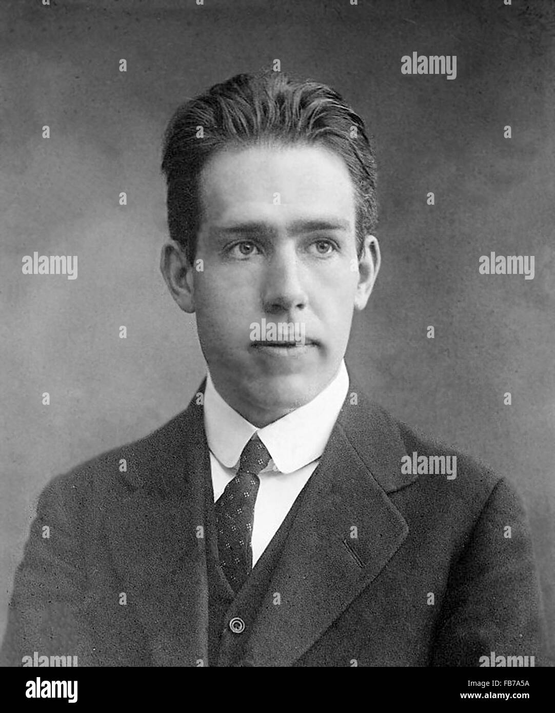 Niels Bohr, Niels Henrik David Bohr, fisico danese e vincitore del Premio Nobel per la Fisica nel 1922 Foto Stock