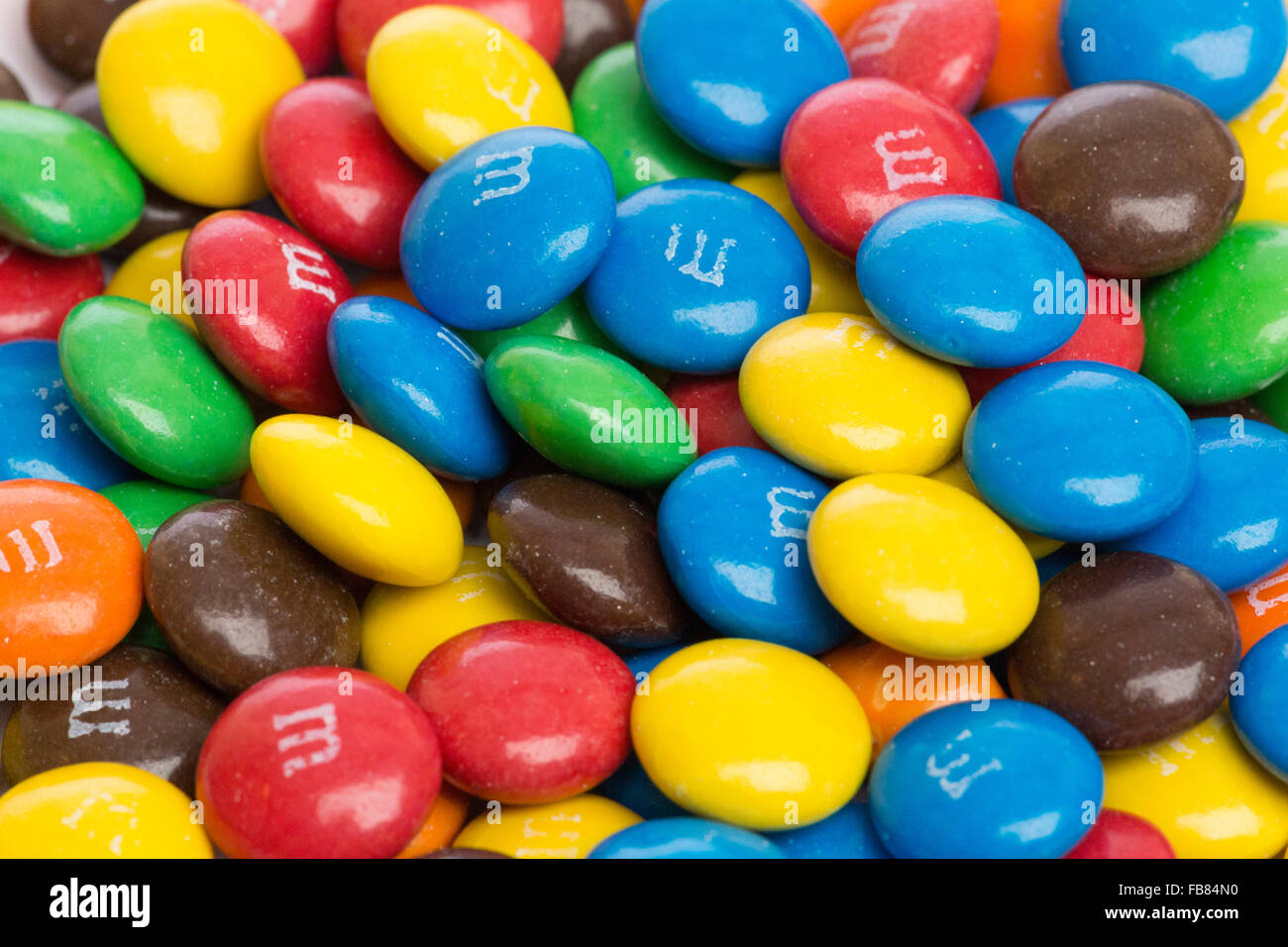 M&M's Chocolates Foto Stock