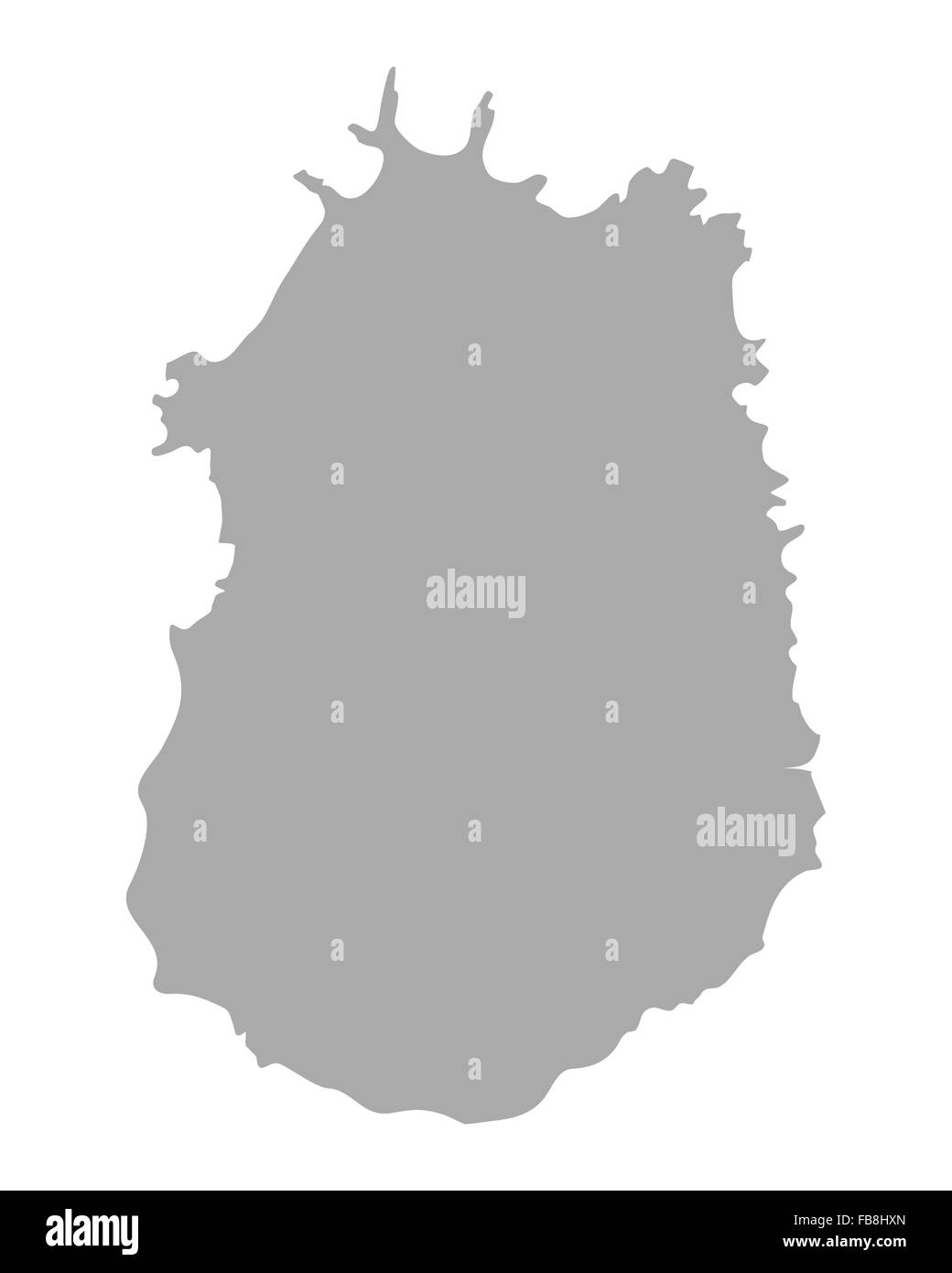 Mappa di Maio Foto Stock