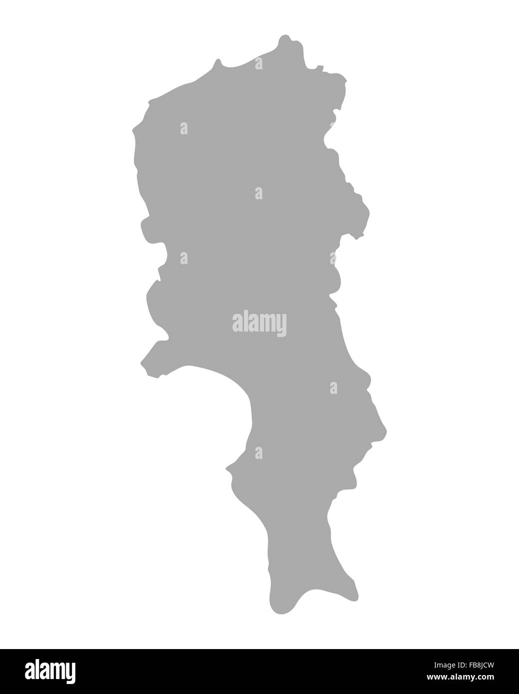 Mappa di Sal Foto Stock