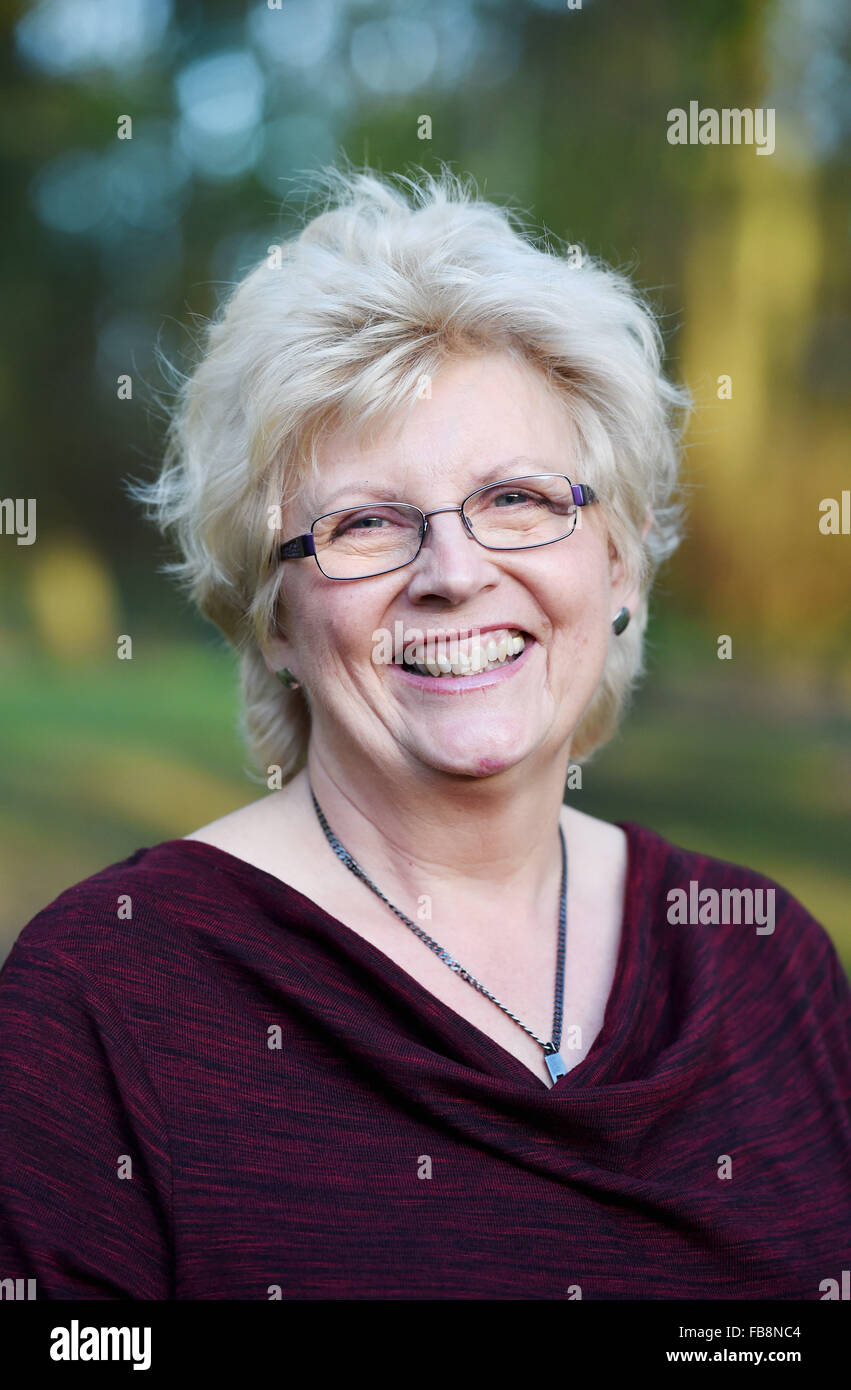 Il Professor Dame Lesley Fallowfield il Direttore e professore di Psycho-Oncology a SHORE-C in base all'Università del Sussex Foto Stock