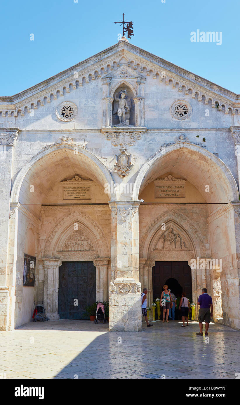 Santaurio di San Michele Monte Sant' Angelo Foggia Puglia Puglia Italia Europa Foto Stock