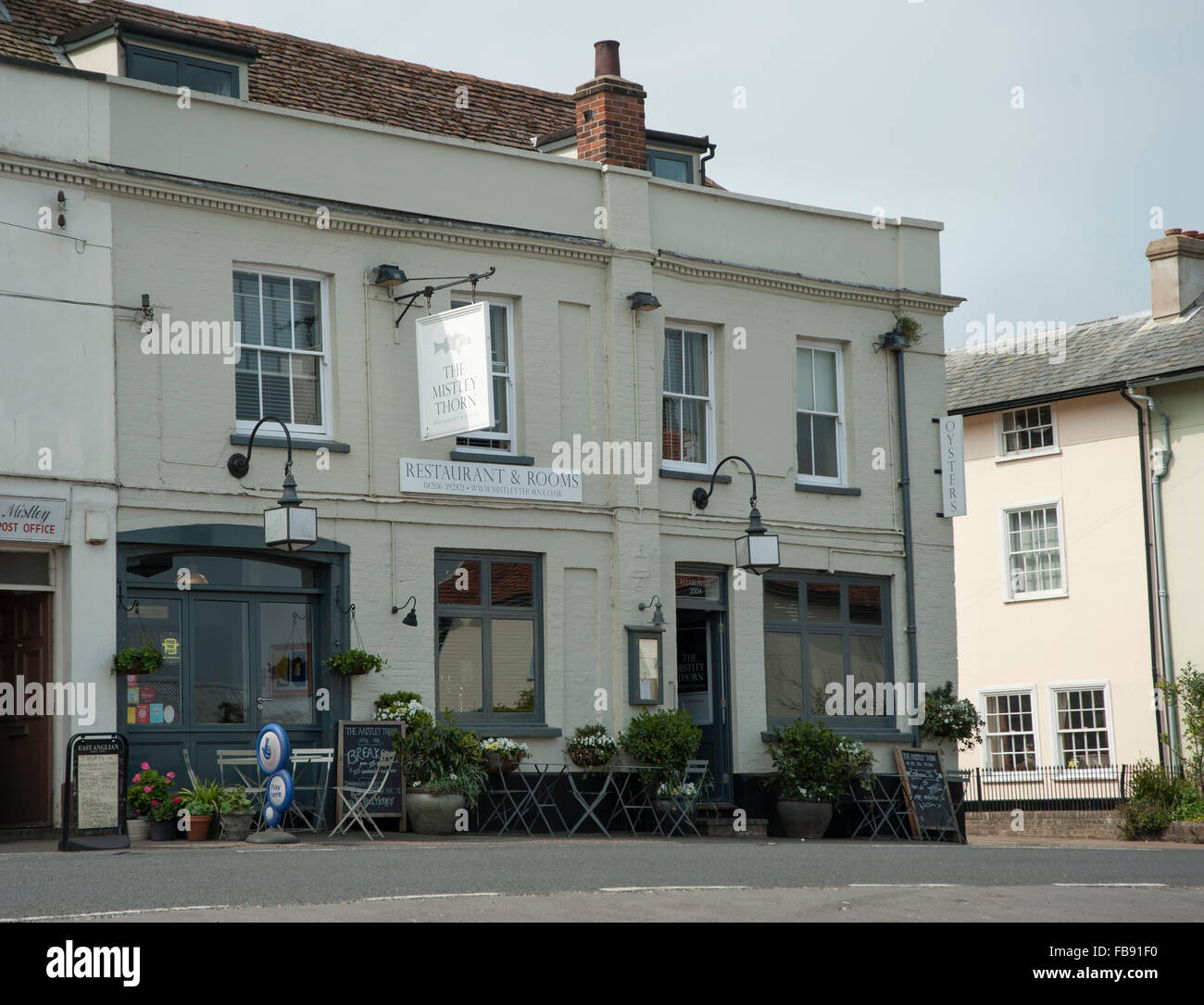 Mistley, Essex, esterna di Mistley Thorn. Foto Stock