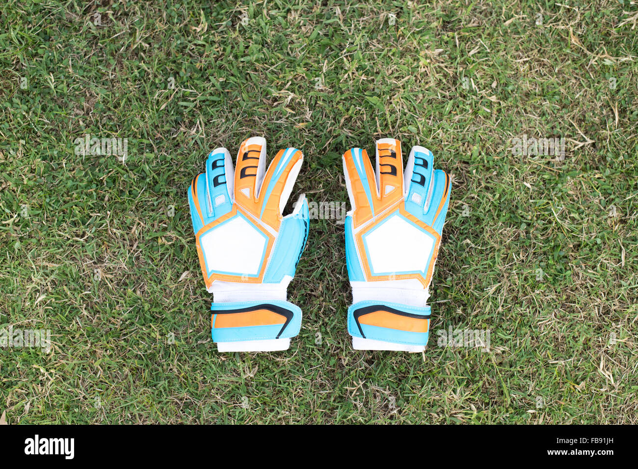 Goalkeeper gloves immagini e fotografie stock ad alta risoluzione - Alamy