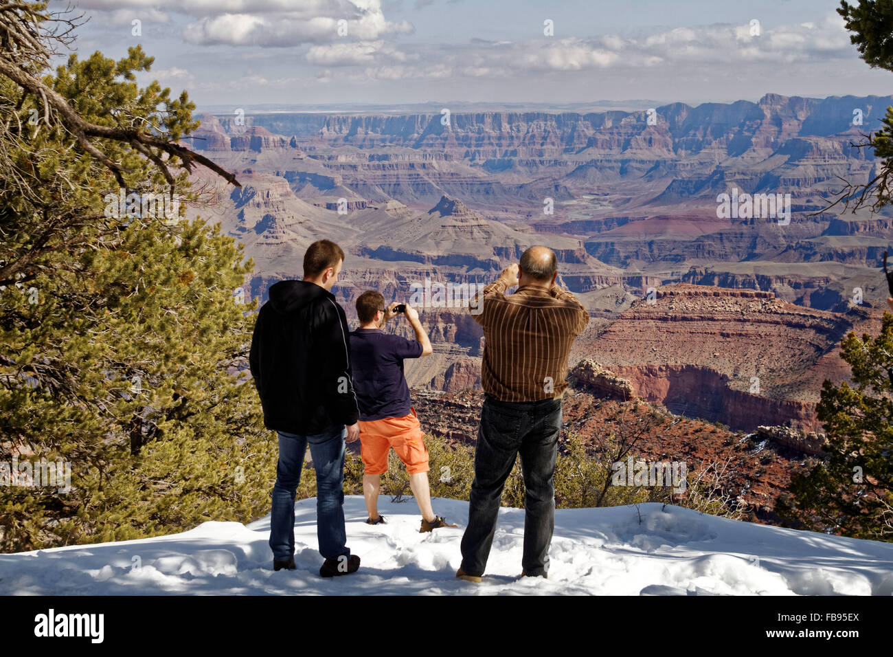 La magnificenza del Grand Canyon, l'America la meraviglia naturale. foto di Trevor Collens Foto Stock