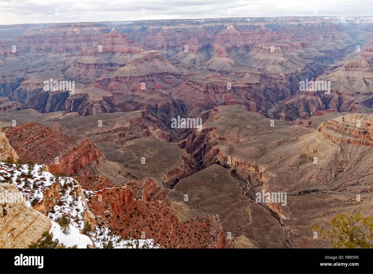 La magnificenza del Grand Canyon, l'America la meraviglia naturale. foto di Trevor Collens Foto Stock