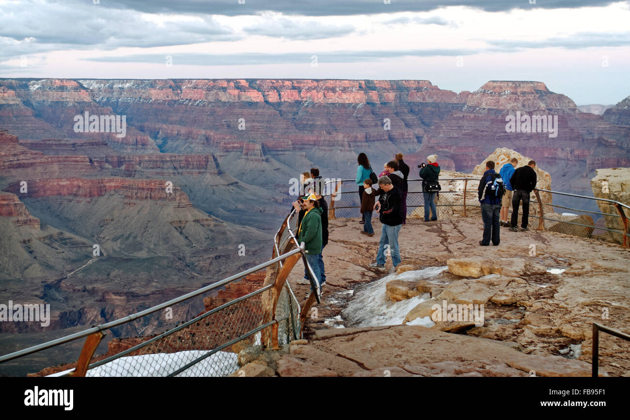 La magnificenza del Grand Canyon, l'America la meraviglia naturale. foto di Trevor Collens Foto Stock