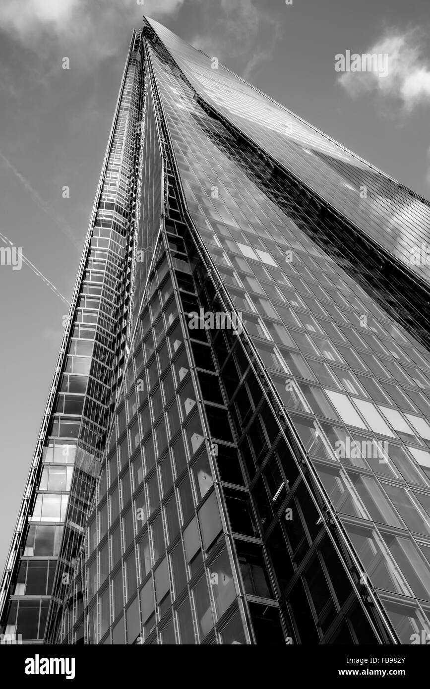 Vista del Shard Foto Stock