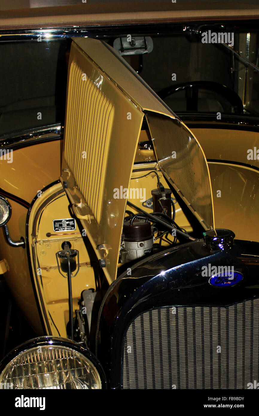 Ford bill harrah car museum reno nevada brian mcguire Foto Stock