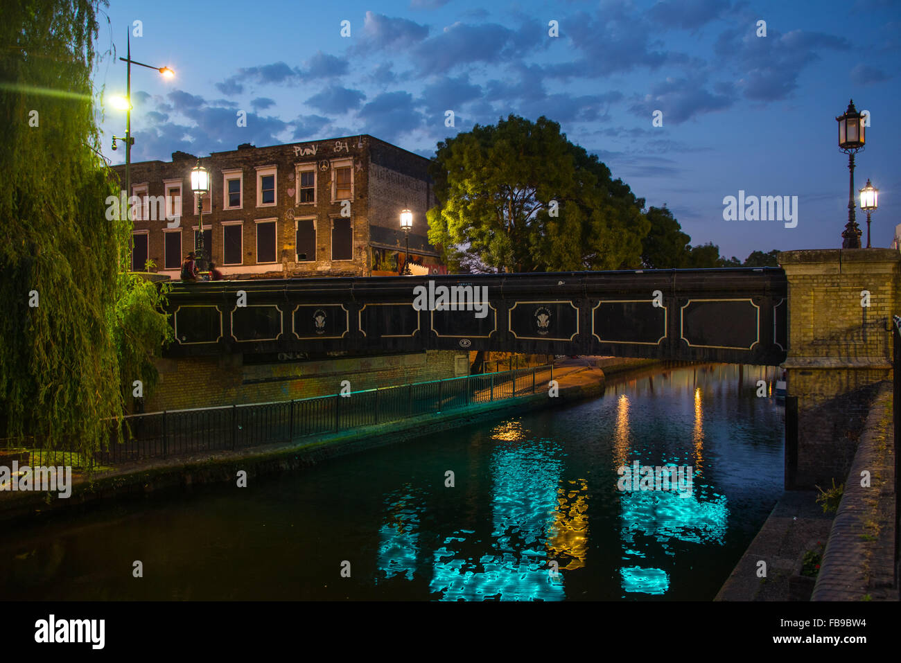 Regents Canal Camden Foto Stock