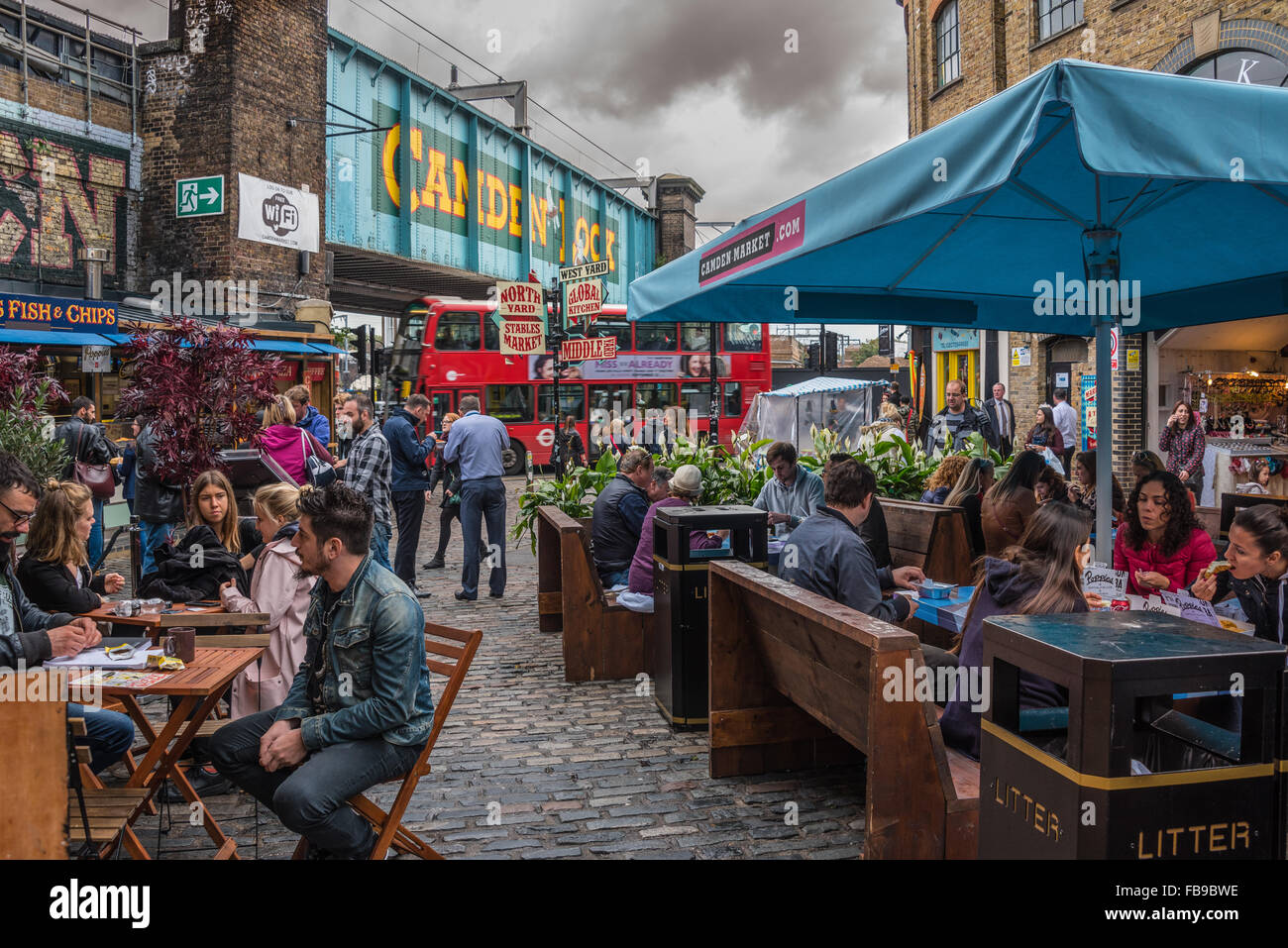 Camden Lock Foto Stock