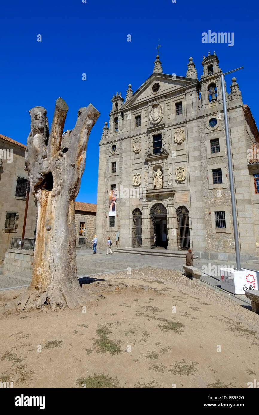 Convento di Santa Teresa di Avila Spagna medievale di Castilla y León Foto Stock