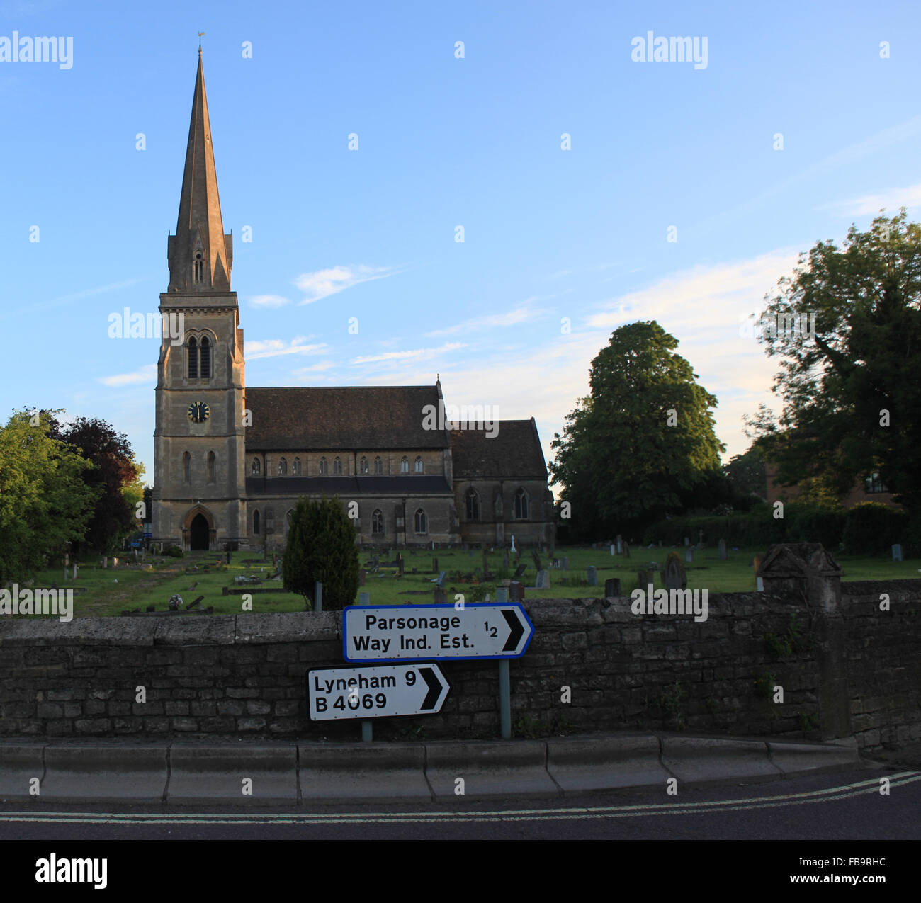 Chippenham Chiesa Inghilterra Wiltshire Foto Stock