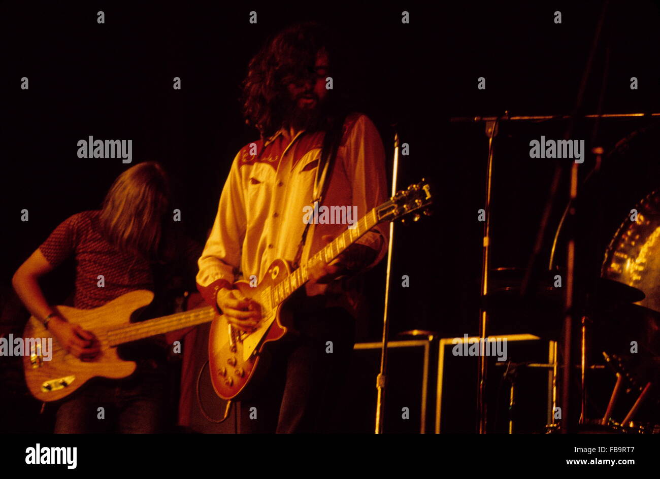 Led Zeppelin - 1971 - Svizzera / Montreux - Led Zeppelin - Concerto Led Zeppelin, a Montreux, 1971 - Philippe Gras / Le Pictorium Foto Stock