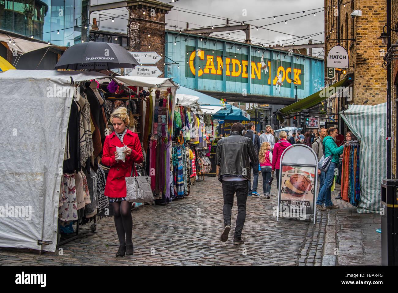 Camden Lock posto Foto Stock