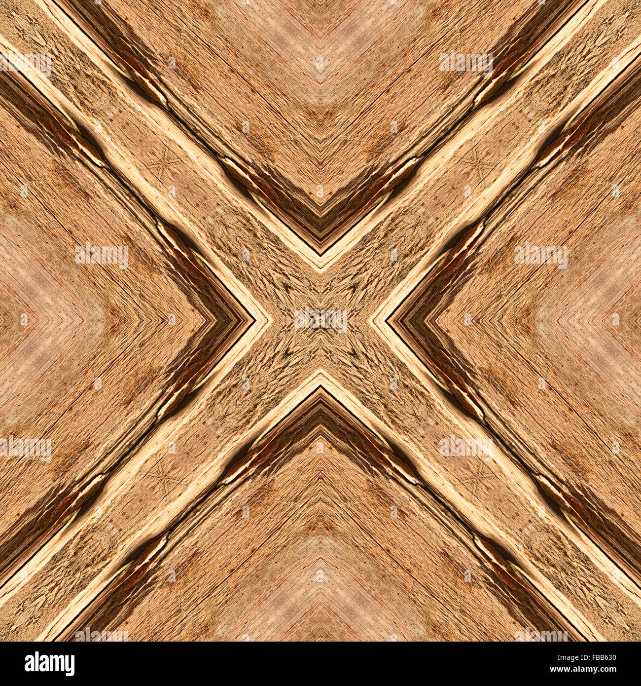 Legno astratta senza giunture di sfondo o texture illustrazione geometrica, intarsio. Foto Stock