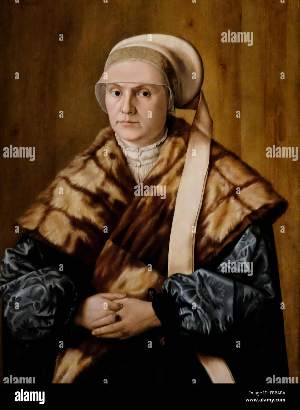 Ritratto di una donna - Barthel Beham - 1529 Foto Stock