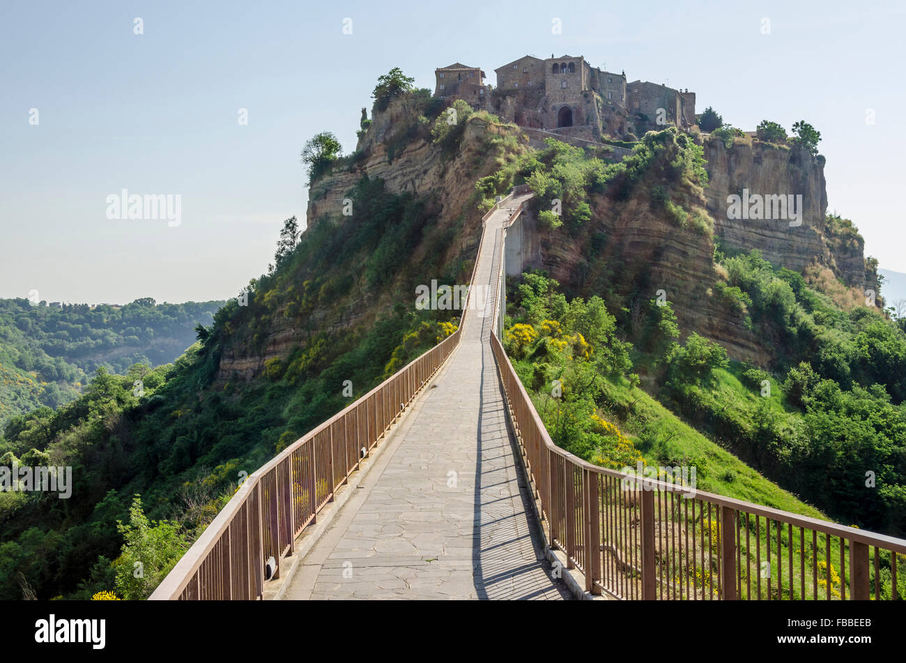 Civita di Bagnoregio,Italia Foto Stock