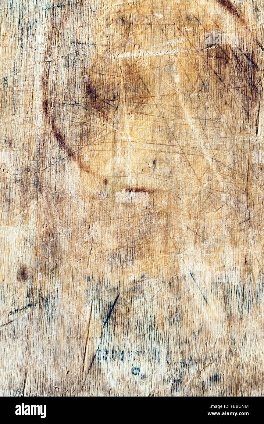 Texture di sfondo legno closeup Foto Stock