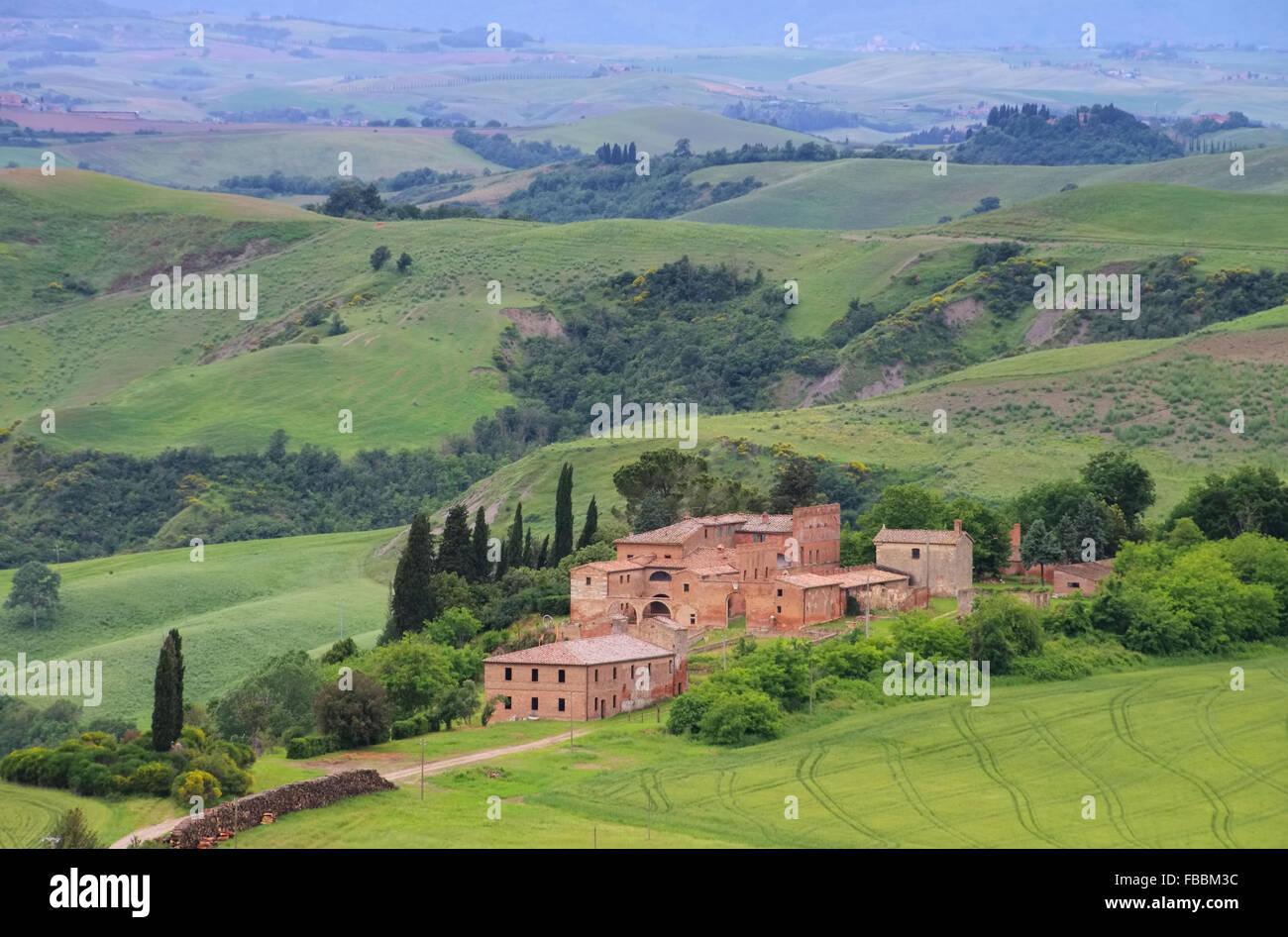 Toskana Dorf - Toscana Borgo 02 Foto Stock